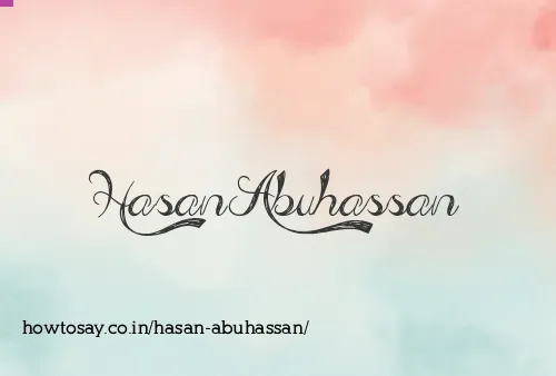 Hasan Abuhassan