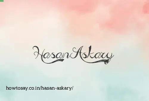Hasan Askary