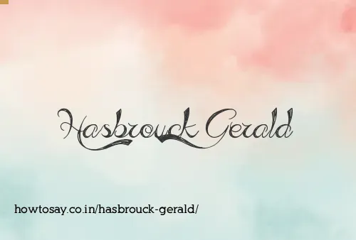 Hasbrouck Gerald