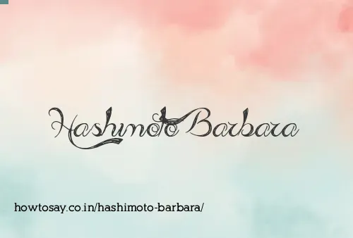 Hashimoto Barbara