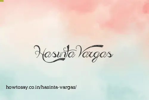 Hasinta Vargas