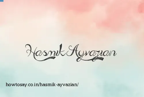 Hasmik Ayvazian