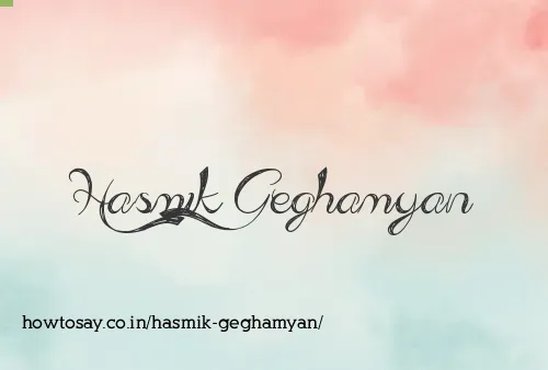 Hasmik Geghamyan