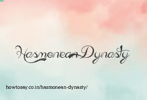 Hasmonean Dynasty