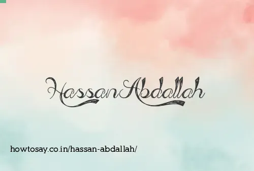 Hassan Abdallah