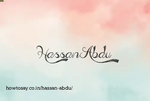 Hassan Abdu