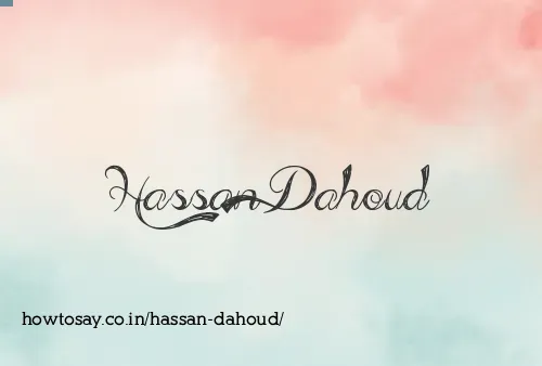 Hassan Dahoud