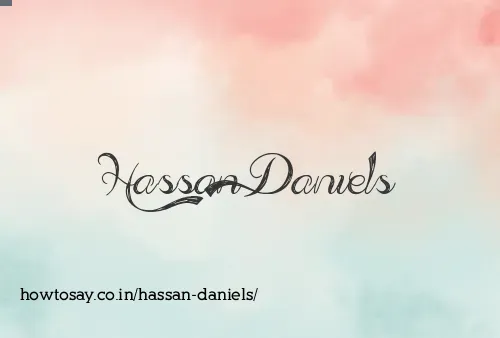 Hassan Daniels