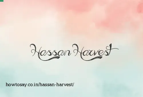 Hassan Harvest