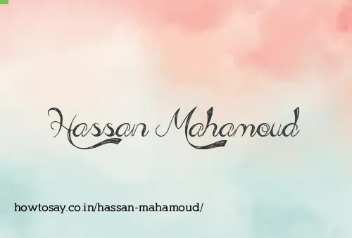Hassan Mahamoud