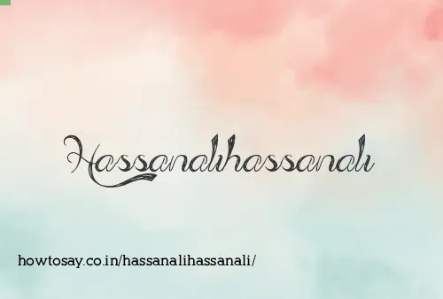Hassanalihassanali