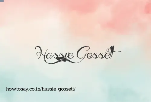 Hassie Gossett