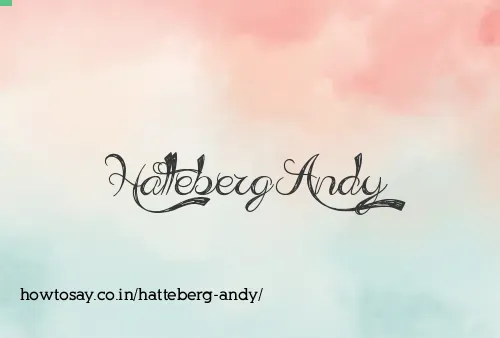 Hatteberg Andy