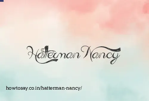 Hatterman Nancy