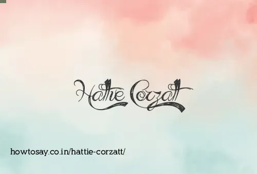 Hattie Corzatt