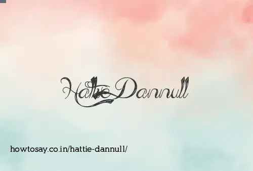 Hattie Dannull