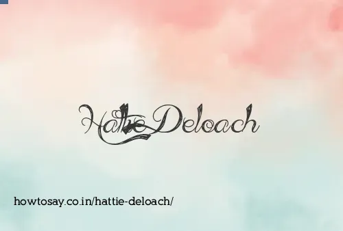 Hattie Deloach