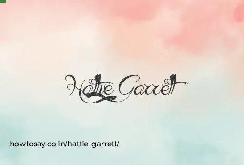 Hattie Garrett