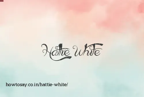 Hattie White