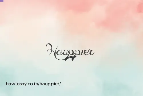 Hauppier