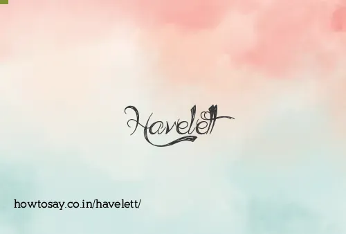 Havelett