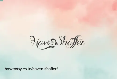Haven Shaffer