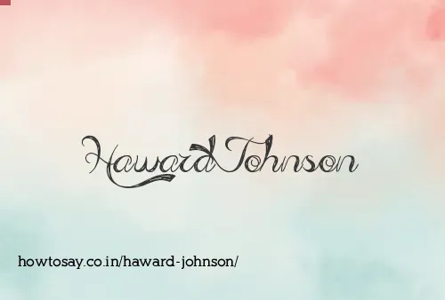 Haward Johnson