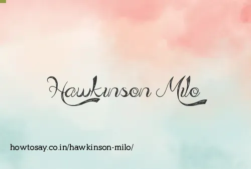 Hawkinson Milo