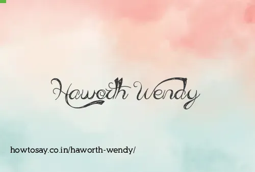 Haworth Wendy