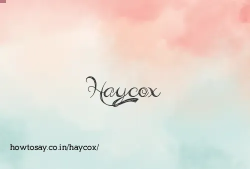Haycox