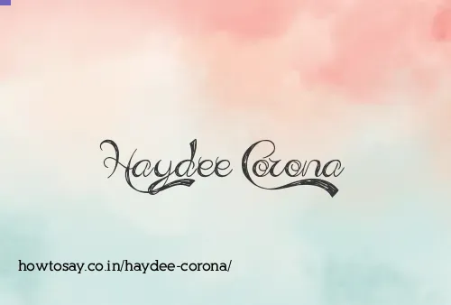 Haydee Corona