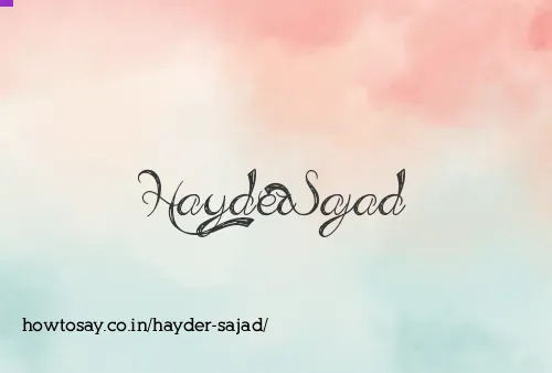 Hayder Sajad