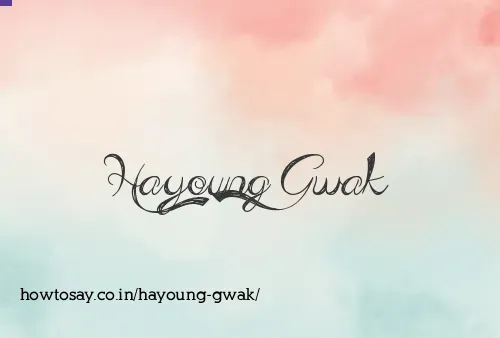 Hayoung Gwak