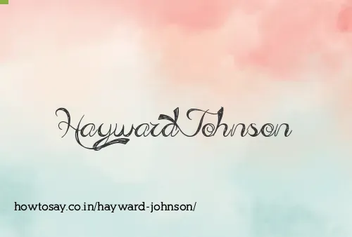 Hayward Johnson