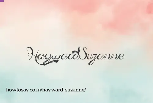 Hayward Suzanne