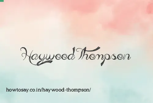 Haywood Thompson