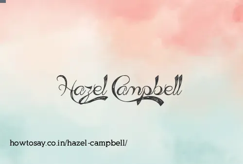 Hazel Campbell