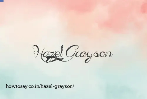 Hazel Grayson