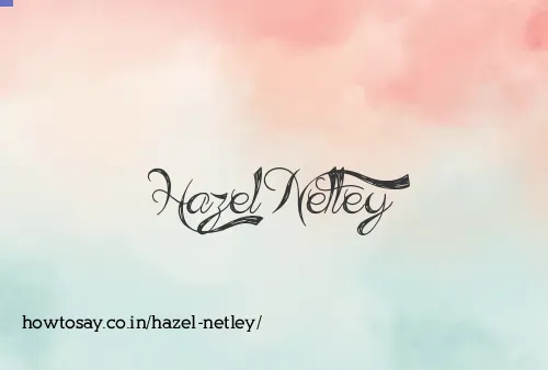 Hazel Netley