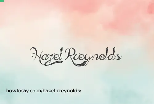 Hazel Rreynolds