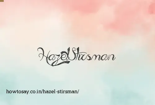 Hazel Stirsman