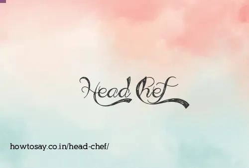 Head Chef