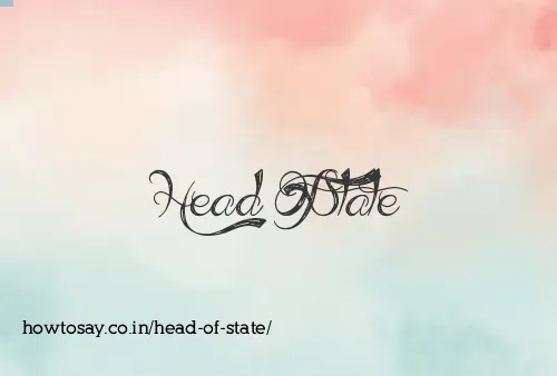 Head Of State