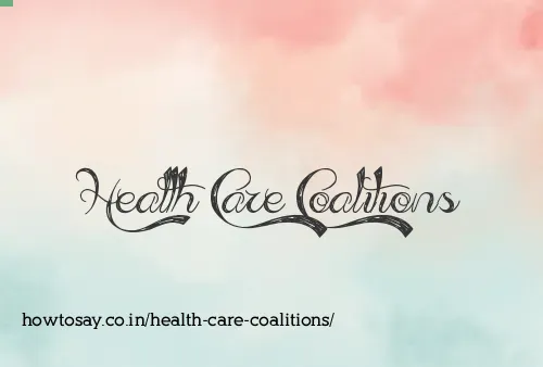 Health Care Coalitions