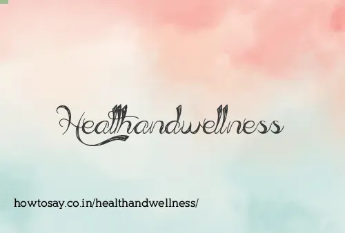 Healthandwellness