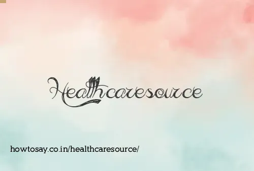 Healthcaresource