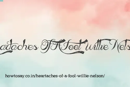 Heartaches Of A Fool Willie Nelson