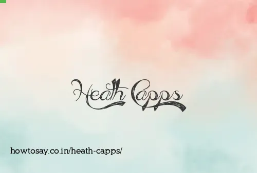 Heath Capps
