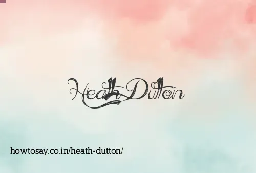Heath Dutton