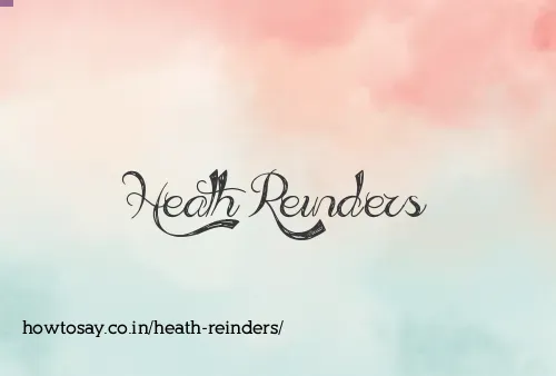 Heath Reinders